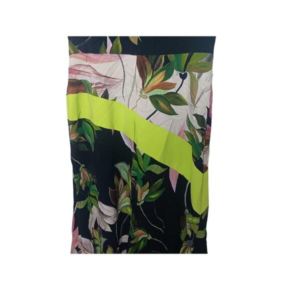 Christian Siriano  Hawaiian Print Tie Strap Dress SZ 10 Retail $1,200 - Picture 10 of 16